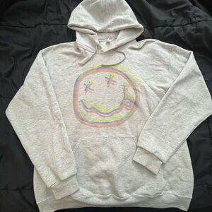 Gray Nirvana Hoodie